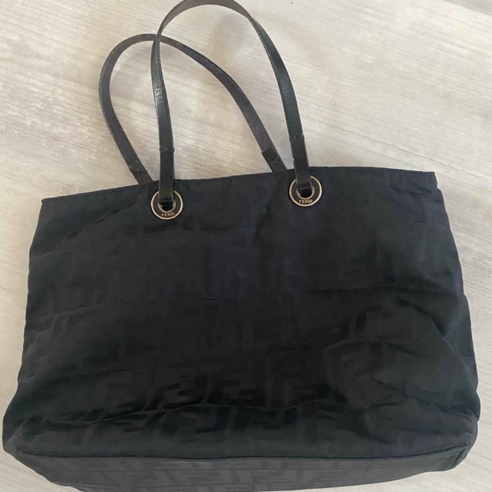Elegant Black Tote Bag
